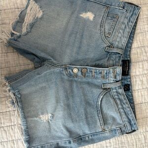 American Eagle Distressed Denim Shorts